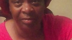 Auntie long tits in see through night gown 2