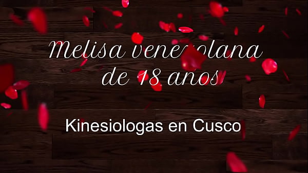 kinesiologa cusco Melisa venezolana de 18 años melisa una rica chica nuevita