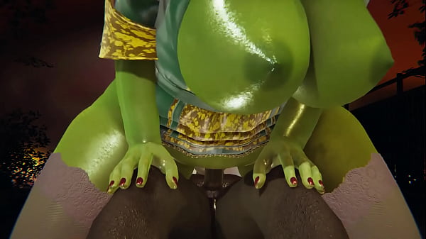 Shrek – Princess Fiona creampied by Orc – 3D Porn