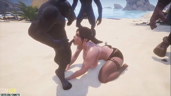 BlowJob Time | Big Cock Monster | 3D Porn Wild Life